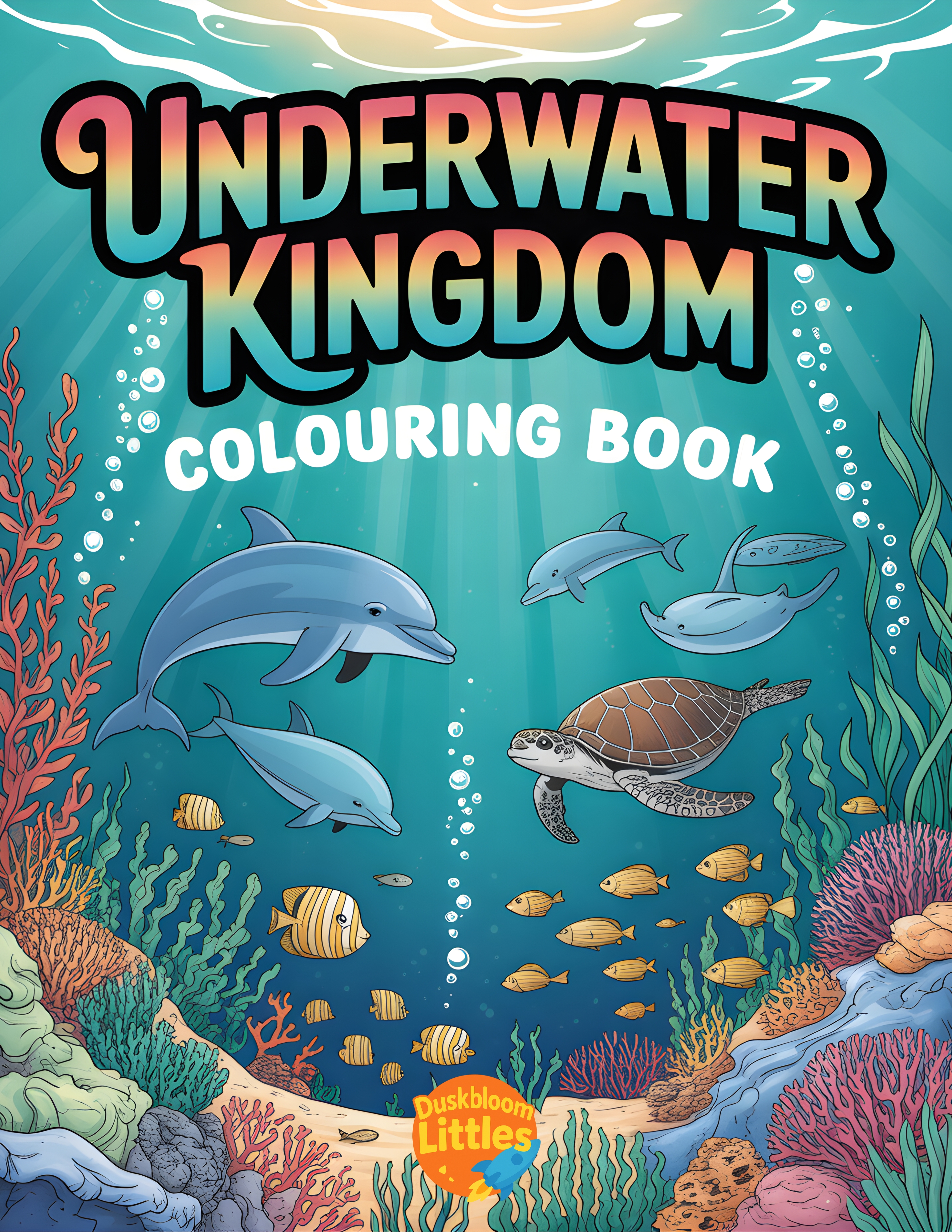 Underwater Kingdom Colouring Book
